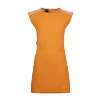 Trollkids Arendal Laufkleid Kinder - Saharagelb/Koralle