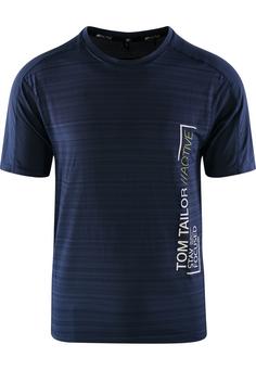 TOM TAILOR T-Shirt Alfani T-Shirt Herren French Navy Melange