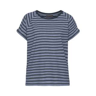ELBSAND T-Shirt Damen blau-marine-gestreift