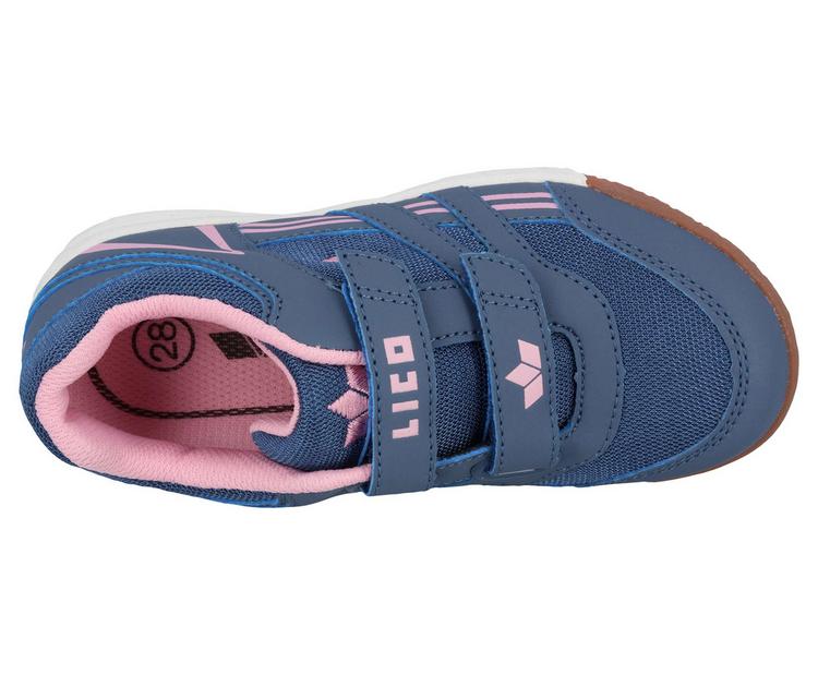 LICO LICO Hallenschuh Hallenschuhe M&auml;dchen - grau/rosa - 1 | SportScheck