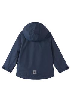 Rückansicht von reima Soutu Regenjacke Kinder Navy