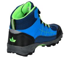 Rückansicht von LICO Outdoorschuh Wanderschuhe Kinder blau/marine/lemon