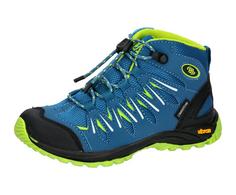 Brütting Outdoorschuh Wanderschuhe Kinder petrol/lemon