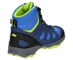 Rückansicht von LICO Winterboots Boots Kinder blau/lemon