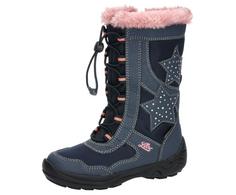 LICO Winterstiefel Stiefel Kinder marine/rosa