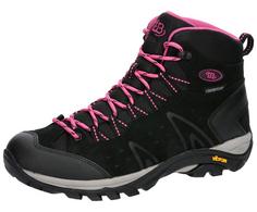 Brütting Trekkingschuh Wanderschuhe Damen schwarz/pink