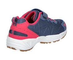 Rückansicht von LICO Hallenschuh Hallenschuhe Kinder grau/pink