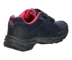 Rückansicht von Brütting Sneaker Sneaker Damen marine/pink