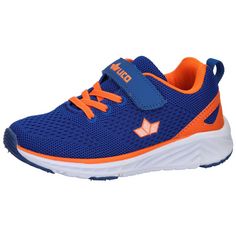 LICO Freizeitschuh Sneaker Kinder blau/orange