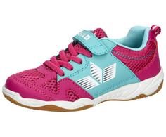 LICO Indoorschuh Hallenschuhe Kinder pink/türkis