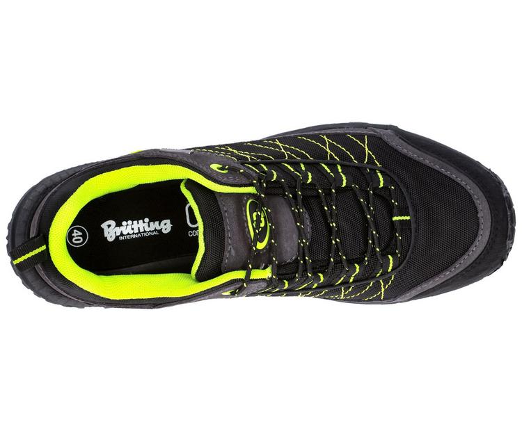 Br&uuml;tting Br&uuml;tting Outdoorschuh Wanderschuhe Herren - schwarz/grau/lemon - 1 | SportScheck