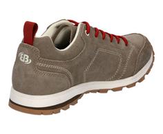 Rückansicht von Brütting Outdoorschuh Wanderschuhe Herren beige