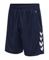hummel hmlCore XK Poly Short Fu&szlig;ballshorts Herren - blauweissweiss