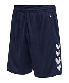 hummel hmlCore XK Poly Short Fußballshorts blauweissweiss