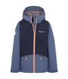 Trollkids Gjende Regenjacke M&auml;dchen - Lotusblau/Marine Blau