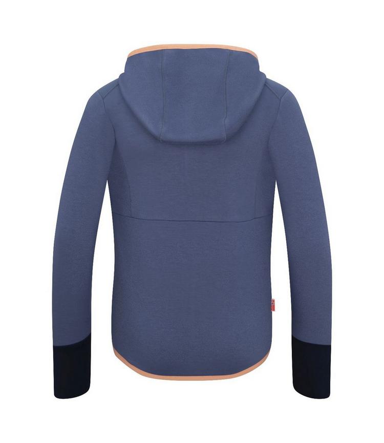 Trollkids Trollkids Saltfjord Fleecejacke M&auml;dchen - Lotusblau/Koralle - 0 | SportScheck