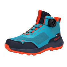 Trollkids Trollfjord Wanderschuhe Kinder Blaugrün/Orange