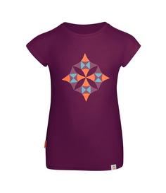 Trollkids Sandefjord T T-Shirt Kinder Maulbeere