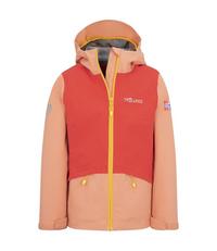 Trollkids Gjende Regenjacke M&auml;dchen - Koralle/Kirschrot