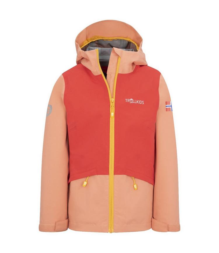 Trollkids Trollkids Gjende Regenjacke M&auml;dchen - Koralle/Kirschrot - 0 | SportScheck