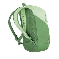 Rückansicht von Trollkids Rucksack Alesund Daypack Kinder Blattgrün/Salbeigrün