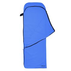 Rückansicht von Trollkids Fleece Sleeping Bag Kunstfaserschlafsack Kinder Blau/ Marineblau