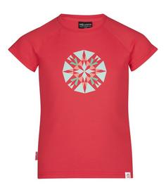 Trollkids Senja T T-Shirt Kinder Kirschrot