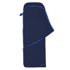 Rückansicht von Trollkids Fleece Sleeping Bag Kunstfaserschlafsack Kinder Marineblau/Blau