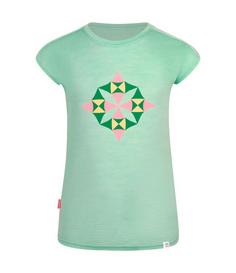 Trollkids Sandefjord T T-Shirt Kinder Salbeigrün