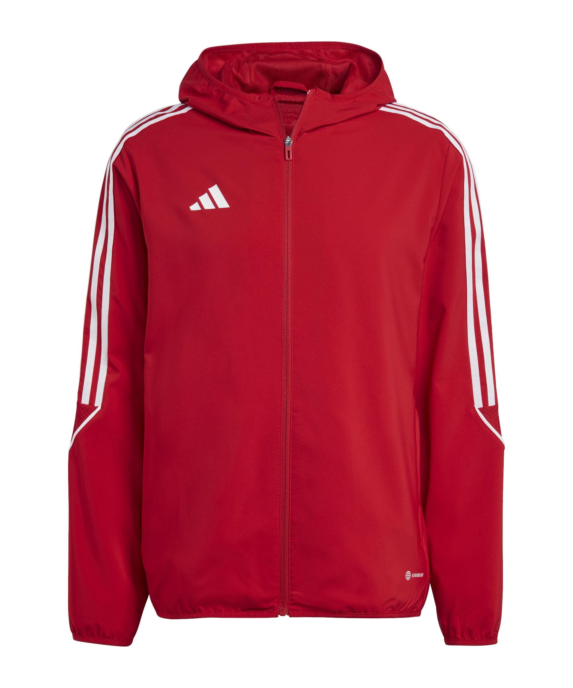 Adidas Tiro 23 League Windbreaker Trainingsjacke Herren rot im Online Shop von SportScheck kaufen