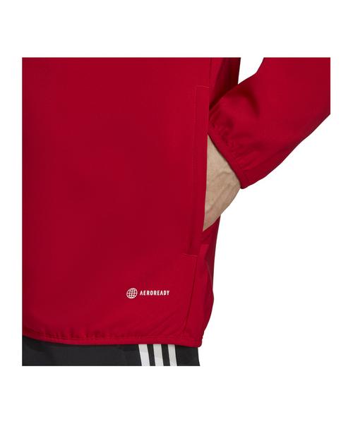 Rückansicht von adidas Tiro 23 League Windbreaker Trainingsjacke Herren rot