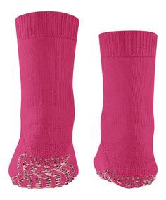 Rückansicht von Falke Haussocken Freizeitsocken Kinder fuchsia (8856)