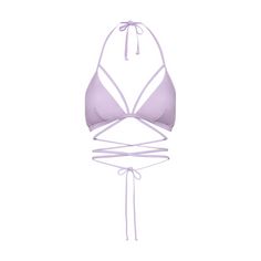 LSCN by Lascana Triangel-Bikini-Top Bikini Oberteil Damen lila
