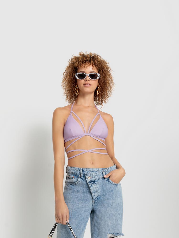 LSCN by Lascana LSCN by Lascana Bikini Oberteil Damen - lilac - 1 | SportScheck