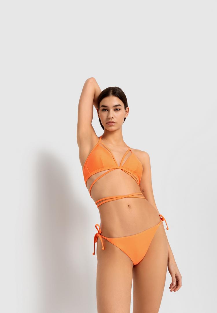 LSCN by Lascana LSCN by Lascana Triangel-Bikini-Top Bikini Oberteil Damen - neon orange - 2 | SportScheck