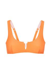 LSCN by Lascana Bustier-Bikini-Top Bikini Oberteil Damen - neonorange