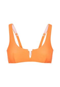 LSCN by Lascana Bustier-Bikini-Top Bikini Oberteil Damen neonorange