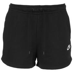 Nike NSW Essential Sweatshorts Damen black-white