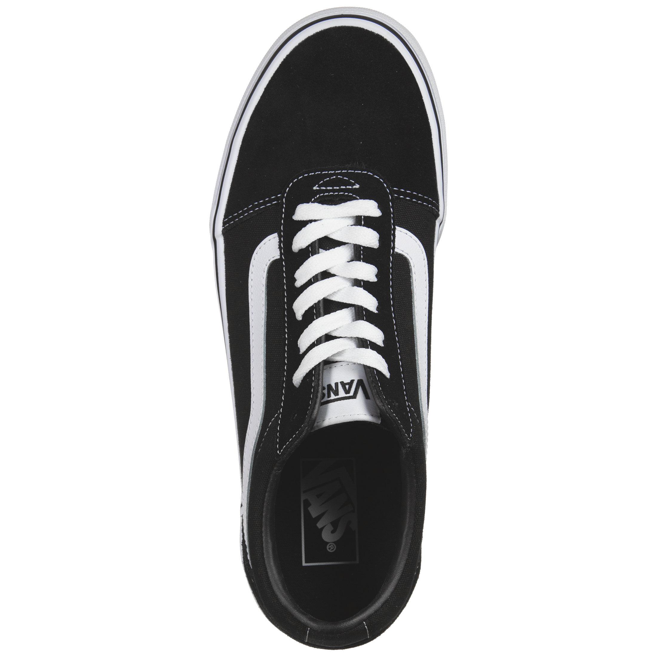 Black and white van shoes online