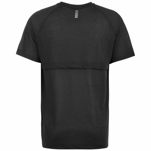 Rückansicht von Under Armour Streaker Funktionsshirt Herren black-black-reflective