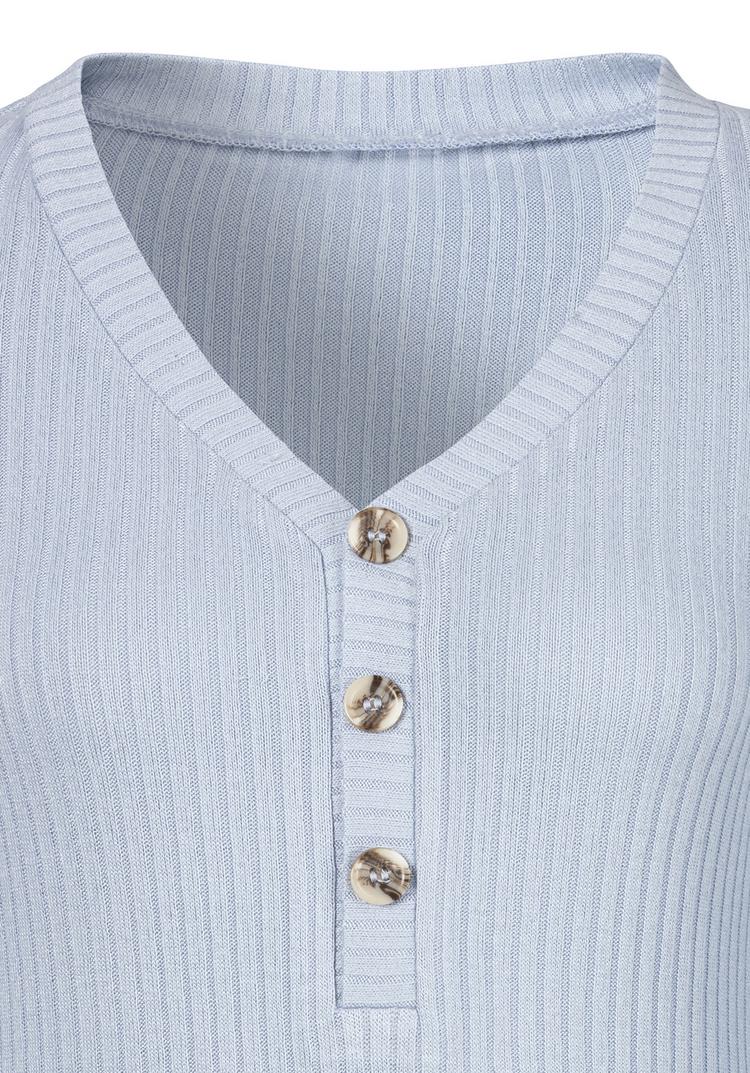 Lascana Lascana Langarmshirt Langarmshirt Damen - hellblau - 0 | SportScheck