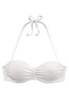 sunseeker B&uuml;gel-Bandeau-Bikini-Top Bikini Oberteil Damen - wei&szlig;