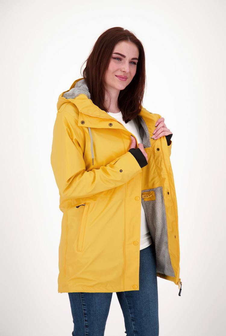 DEPROC active DEPROC active Friesennerz NEW ELLESMERE WOMEN Regenjacke Damen - yellow - 2 | SportScheck