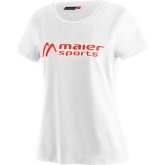 Maier Sports MS Tee T-Shirt Damen Weiß