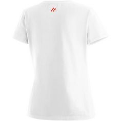 Rückansicht von Maier Sports MS Tee T-Shirt Damen Weiß