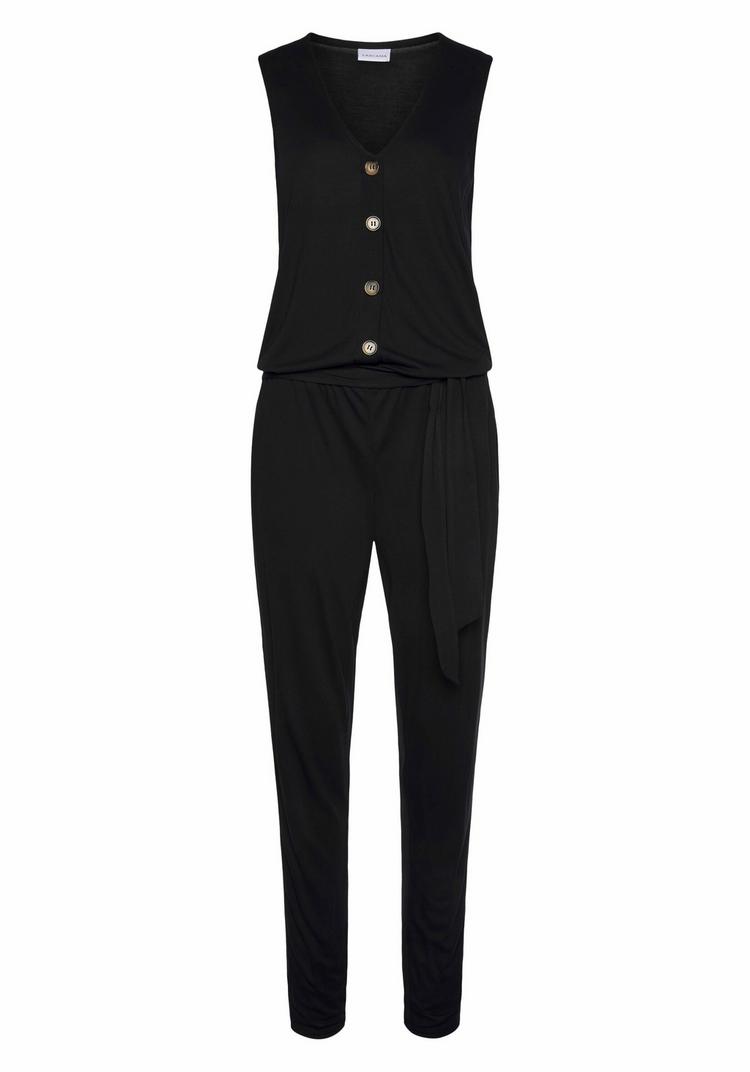 Lascana Lascana Jumpsuit Jumpsuit Damen - schwarz - 0 | SportScheck