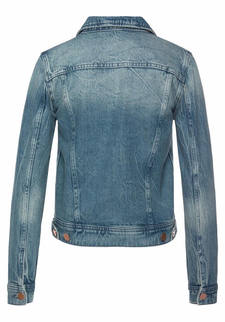Lascana Lascana Jeansjacke Jeansjacke Damen - blue-denim - 0 | SportScheck
