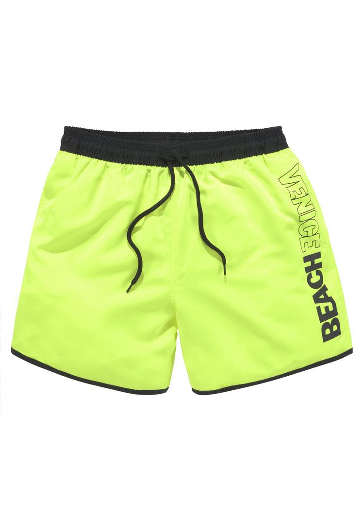 VENICE BEACH VENICE BEACH Badeshorts Badehose Herren - limette - 0 | SportScheck