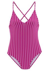 Vivance Badeanzug Badeanzug Damen - beere - creme