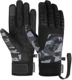 Reusch Raptor R-TEX XT TOUCH-TEC Skihandschuhe 5570 dark camo / black